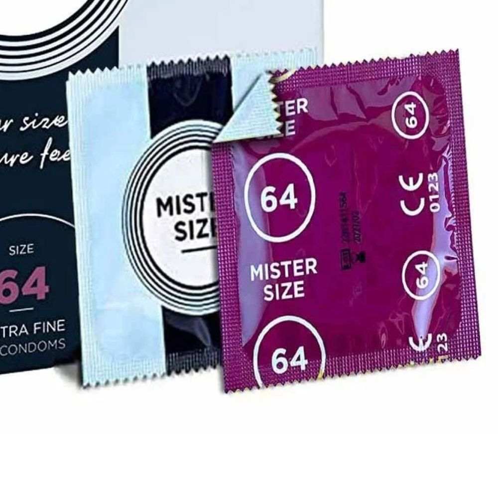 MISTER SIZE 64mm - 3 CONDOMS /IN BAG