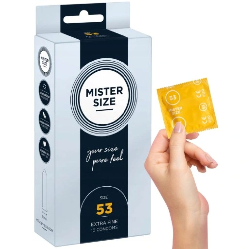 MISTER SIZE 53 mm - 10 CONDOMS