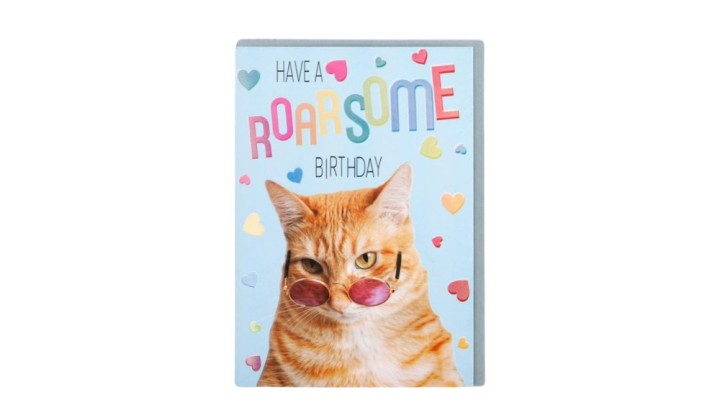 Greeting Card " Have a roarsome Birthday""