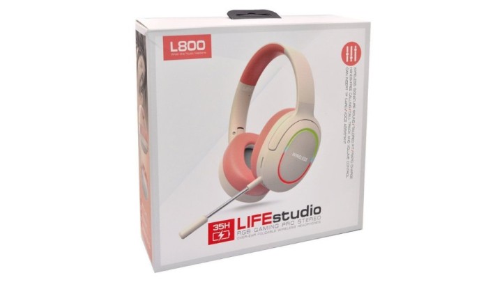 L800 LIFE Studio Wireless RGB Gaming Headset with Microphone