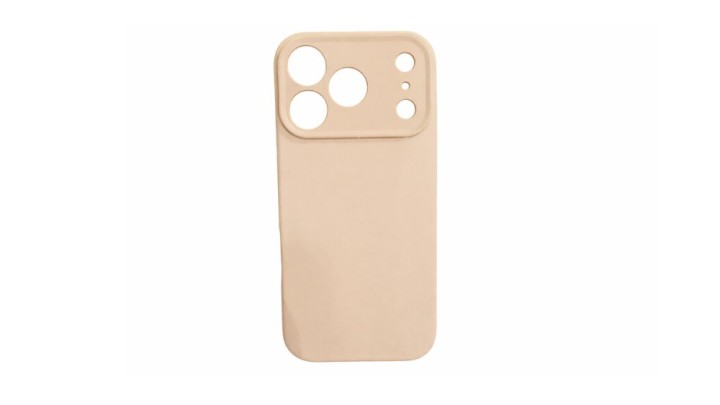 Beige Silicone Case for Iphone 17 pro max– Slim & Protective