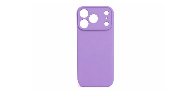 Purple Silicone Case for Iphone 17 pro max– Slim & Protective