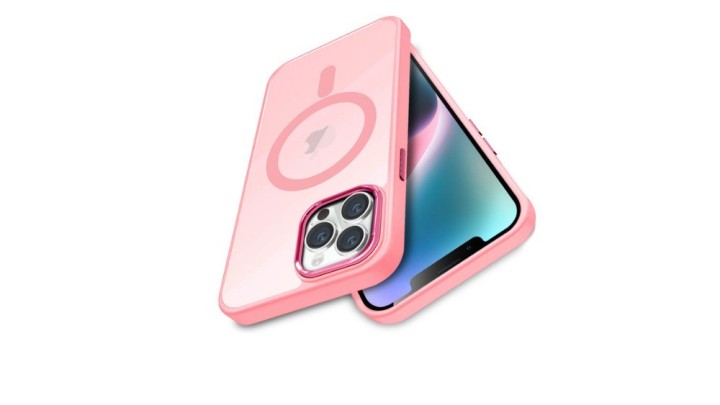 Pink MagSafe Slim Phone Case – Stylish & Protective 15 pro