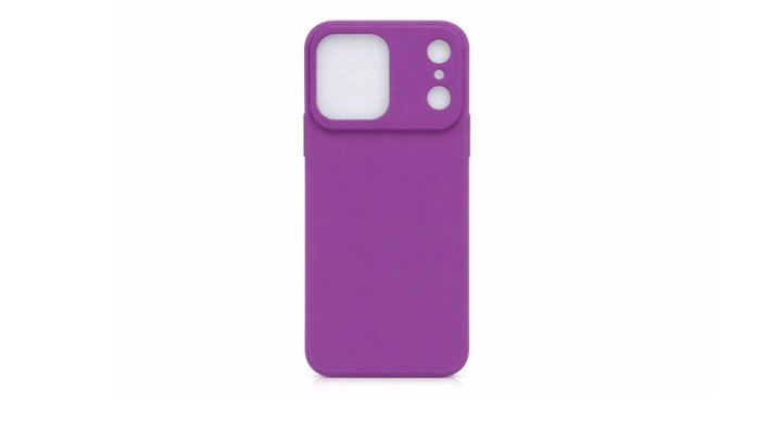 Purple Silicone Case for Iphone 17 pro max– Slim & Protective