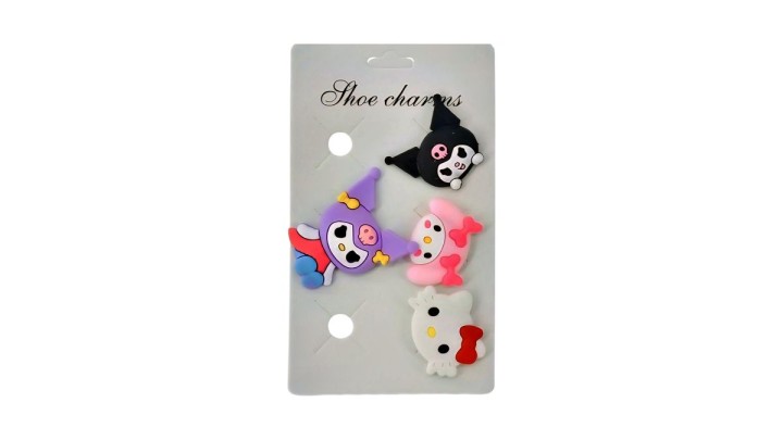 Kuromi, My Melody, Hello Kitty – 4 pcs set
