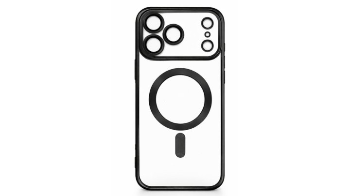 MagSafe Clear iPhone Case with black Edge – Slim, Protective Iphone 17promax