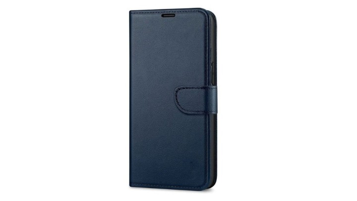 📱Dark blue Book Case – POCO M6 PRO