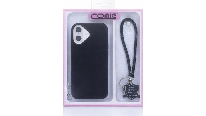 Glitter iPhone 16 Case with Magnetic Ring & Wrist Strap