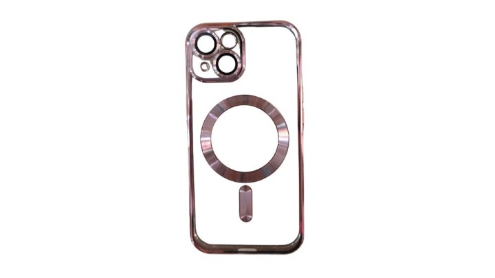 MagSafe Clear iPhone Case with rosegold Edge – Slim, Protective iphone 16