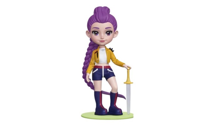 Rumi – K-Pop Starlight Girls Mini Figure | Collectible Chibi Doll 22.5cm