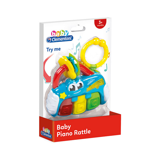 AS Company Clementoni Infant Toy Fluffy - Rattle Piano 1000-17231  6+ years