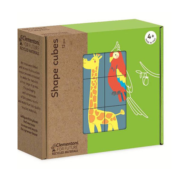 AS Company Eco 12 Animal Blocks 1265-16228  8+ years