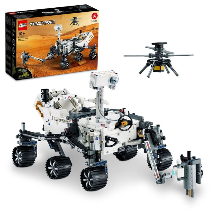 LEGO Technic 42158 Nasa Mars Rover Perseverance - Building Set - • Feed a passion for science and technology – Kids aged 10 can learn more about the challenges of...