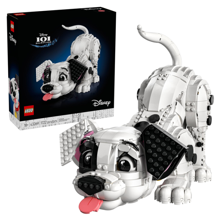 LEGO 43269 101 Dalmatians Puppy - Building Set - Embrace your love of puppies with this 101 Dalmatians Puppy (43269) LEGO® ǀ Disney building set - 722 Pieces