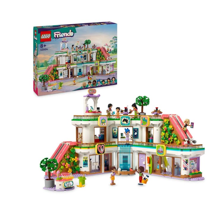 LEGO Friends 42604 Heartlake City Shopping Mall - Building Set - Spark imaginative shopping play with the LEGO Friends Heartlake City Shopping Mall (42604) playse...