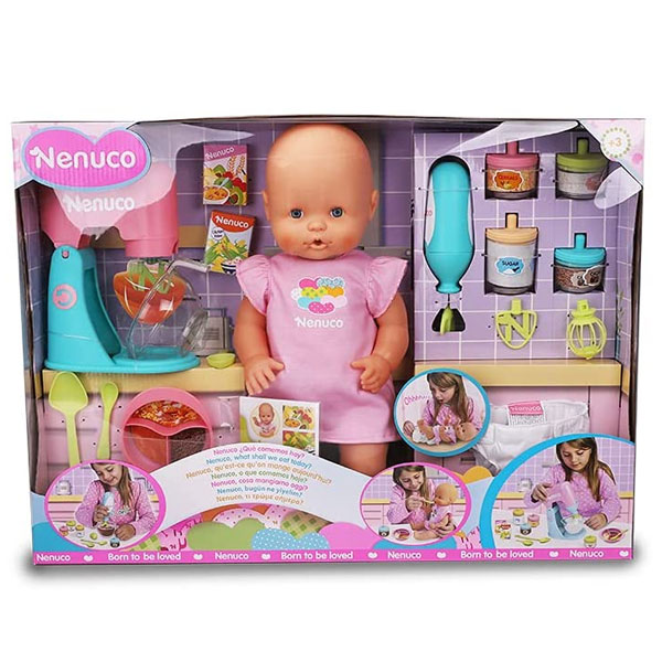 Giochi-Preziosi Nenuco timefor food 700016649 - Doll Playset
