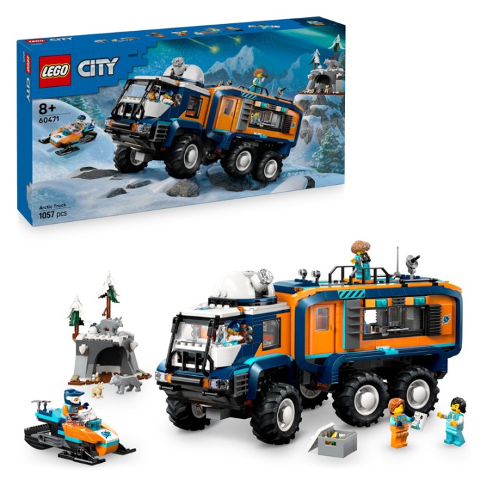 LEGO 60471 Arctic Explorer Science Lab Truck - Building Set - Treat your budding adventurer to the LEGO® City Arctic Explorer Science Lab Truck (60471) for fan... - 064 Pieces
