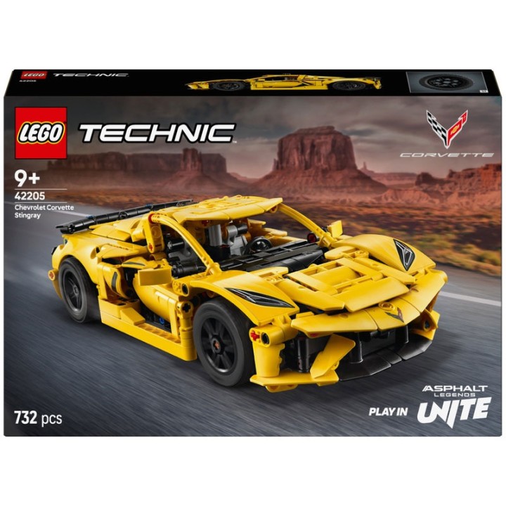 LEGO 42205 Chevrolet Corvette Stingray  4+ years