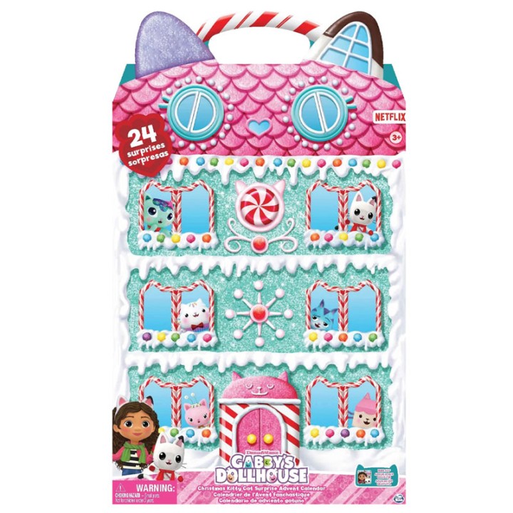 Spin Master Gabby'S Dollhouse - Christmas Kitty Cat Advent Calendar 6067835