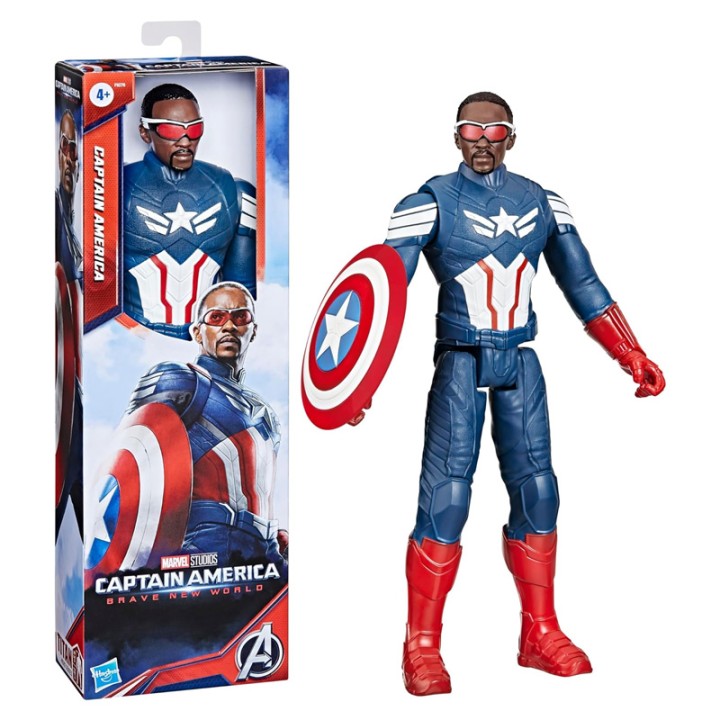 Hasbro Captain America Nwo Titan Hero Sw Cap F9276  4+ years