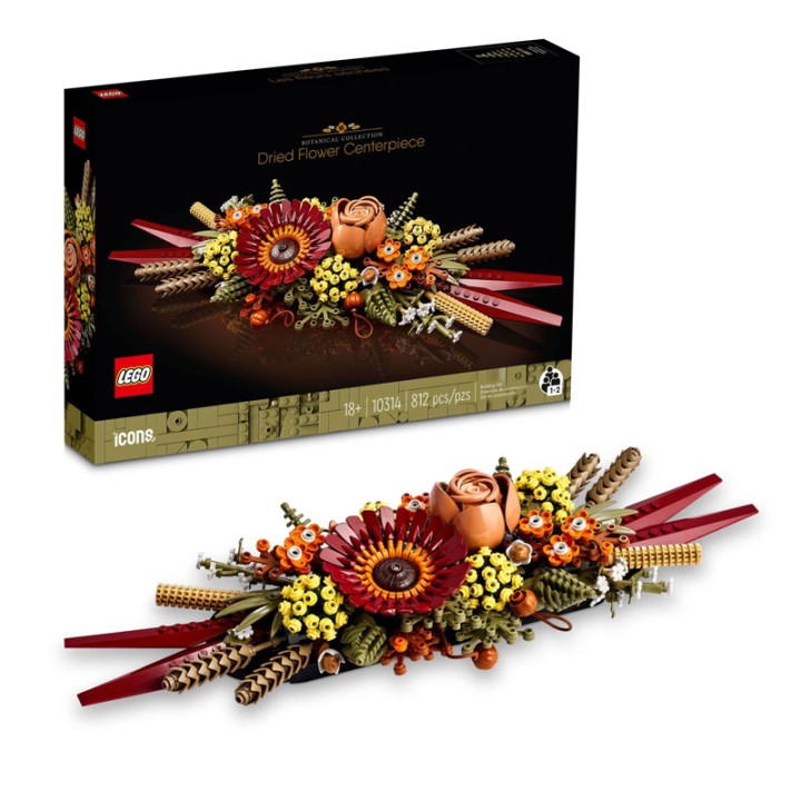 LEGO Icons 10314 Dried Flower Centerpiece  6+ years