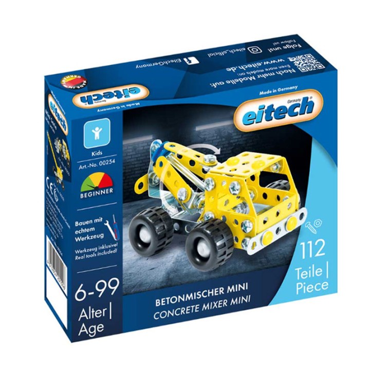 Eitech Constructions Concrete Mixer Yellow 112Tem. 167-00254  16+ years