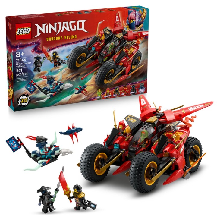 LEGO 71844 Ninja Combat Vehicle  4+ years