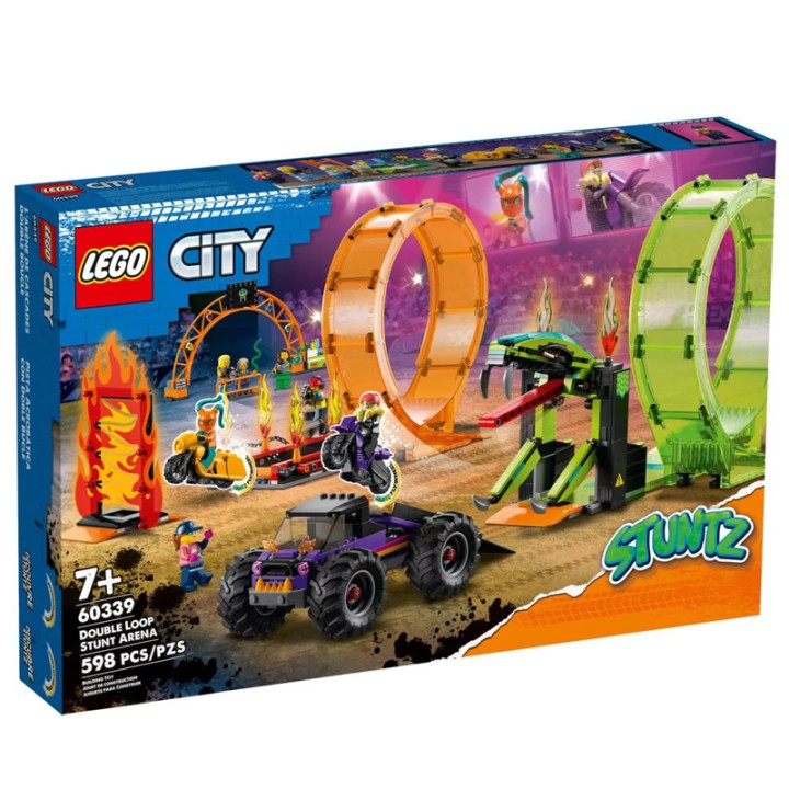 LEGO City Double Loop Stunt Arena 60339  9+ years