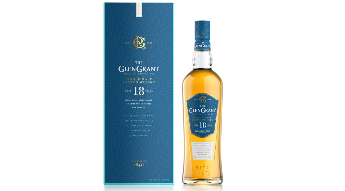 Glen Grant Single Malt 18 Year Scotch Whisky