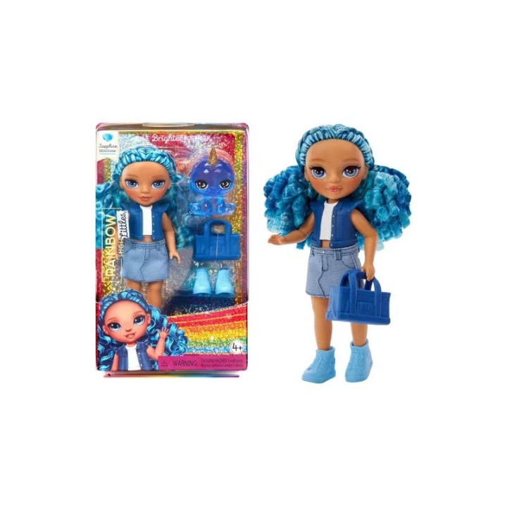 MGA Entertainment Rainbow High Littles Dolls- Sapphire Blue For Pdq 531197-X2Euc 514534-Euc