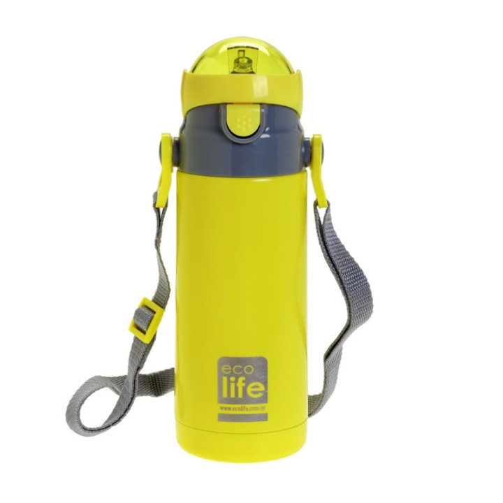 Ecolife Kids Thermo 400Ml Yell  9+ years