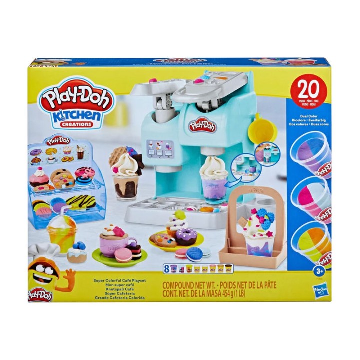 Hasbro Play-Doh Super Colorful Cafe Playset F5836