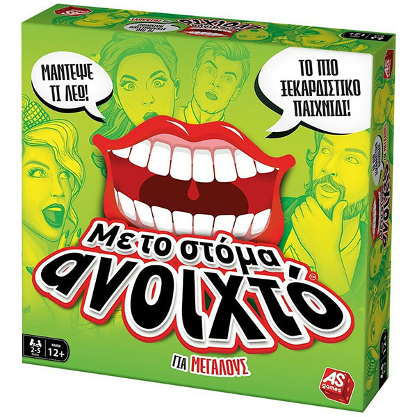 AS Company Board game Me To Stoma Anoichto! - Gia Megaloys 1040-22170  3+ years