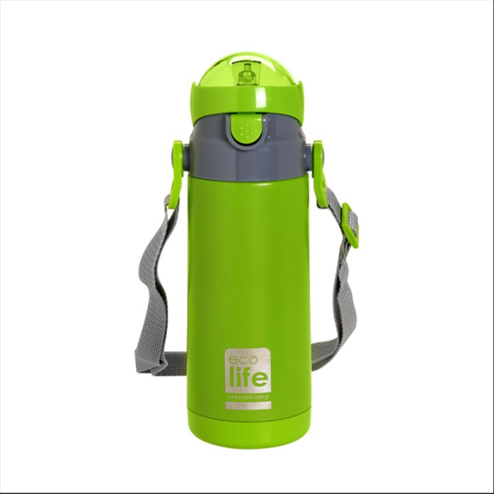 Ecolife Kids Thermo 400Ml Grn  8+ years