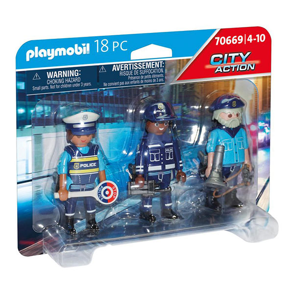 PLAYMOBIL Omάda astynόmeysis 70669  6+ years