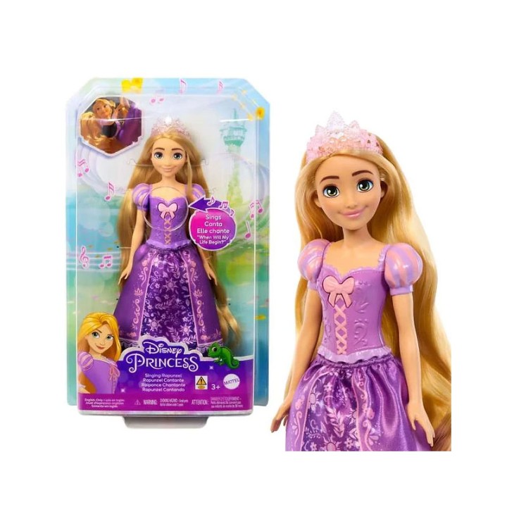 Mattel D.Princess-Rapoynzel Poy Tragoydaei (Eng) Hpd41  4+ years