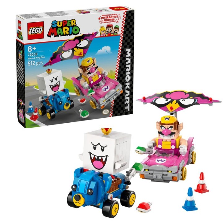 LEGO 72038 Mario Kart – Wario & King Boo  4+ years