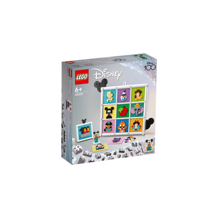 LEGO Disney Classic 43221 100 Years Of Disney Animation Icons  4+ years