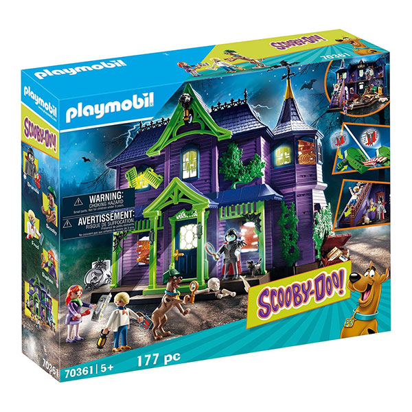 PLAYMOBIL 70361 Scooby-Doo Peripέteia Sto Stoicheiomέno Spίti