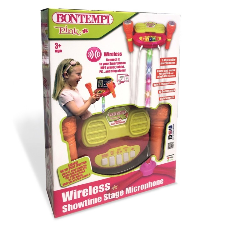 Bontempi    Double Wireless Stage Microphone 42 1472  5+ years