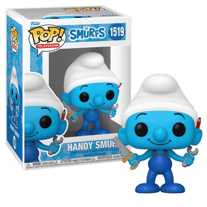 Funko POP! Television: The Smurfs - Handy Smurf #1519  7+ years