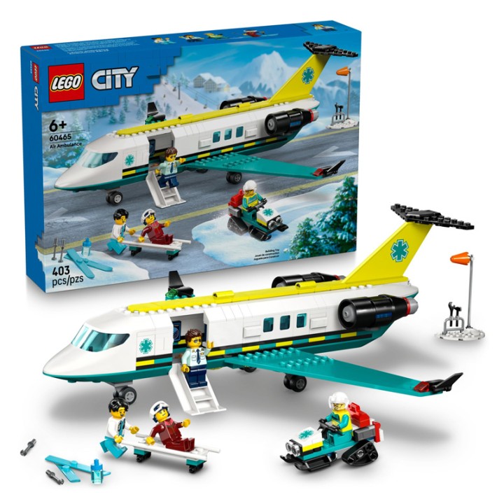 LEGO 60465 Emergency Air Ambulance Airplane  4+ years