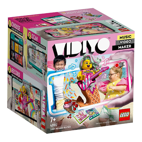 LEGO Vidiyo 43102 Candy Mermaid BeatBox  3+ years