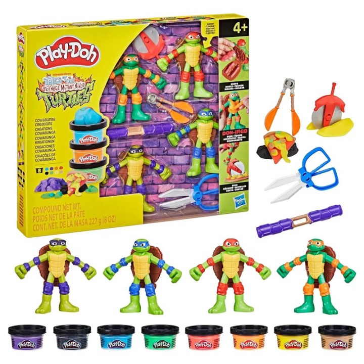 Play-Doh Play-Doh Teenage Mutant Ninja Turtle Cowabunga Creations G0556