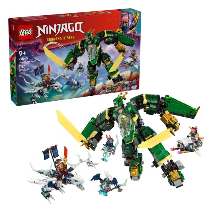 LEGO 71845 Lloyd’S Jet Mech  4+ years