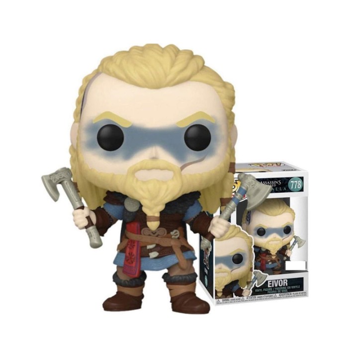 Funko POP! Games: Assassins Creed Valhalla - Eivor #778 Vinyl Figure  9+ years