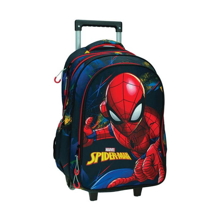 Gim Trolley Spiderman Blue Net 337-04074  7+ years