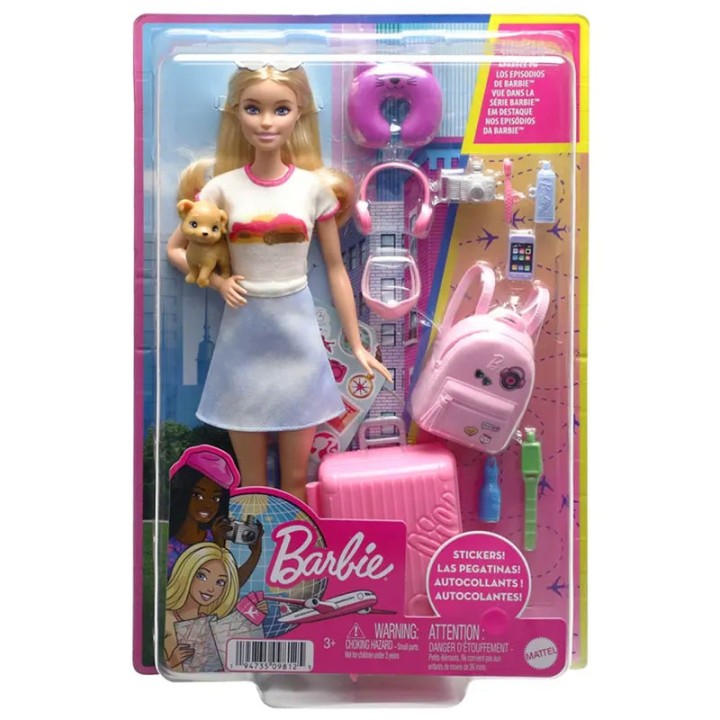 Barbie Etoimi Gia Taxidi Hjy18  8+ years