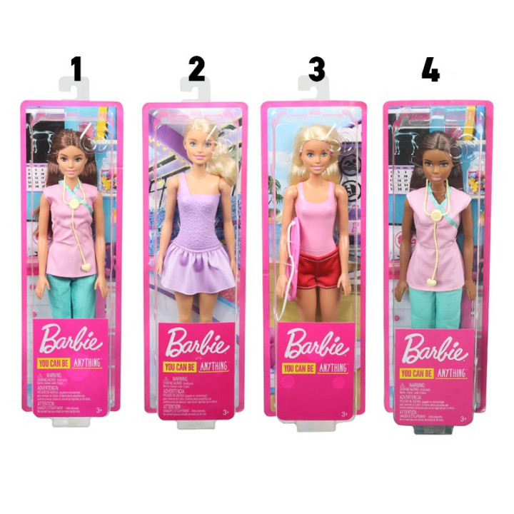 Barbie EPAGGELMATA (4 SChEDIA) FWK89  8+ years