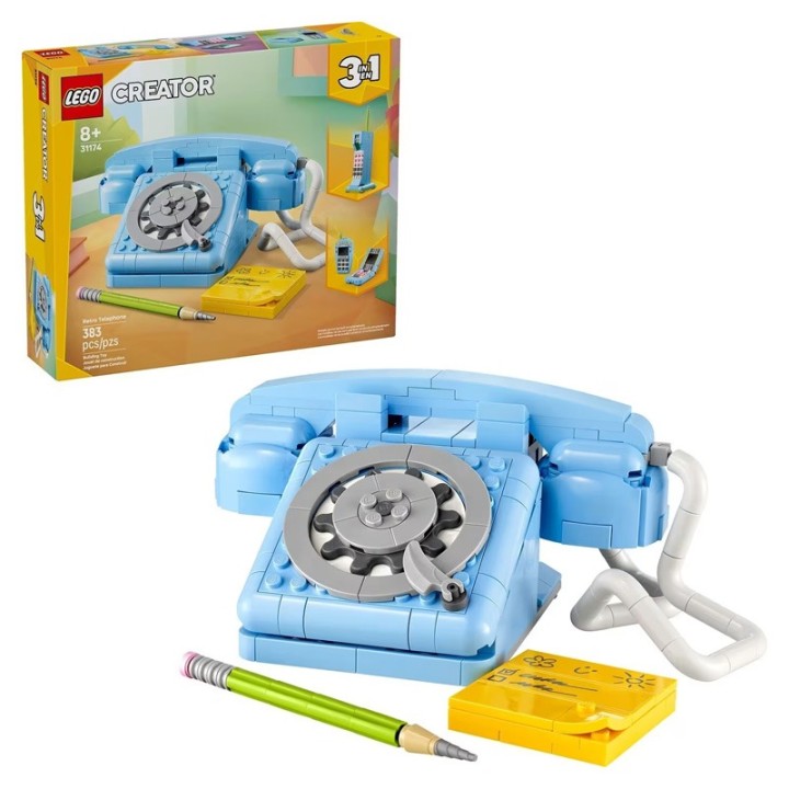 LEGO 31174 Creator 3-in-1 Retro Telephone  4+ years